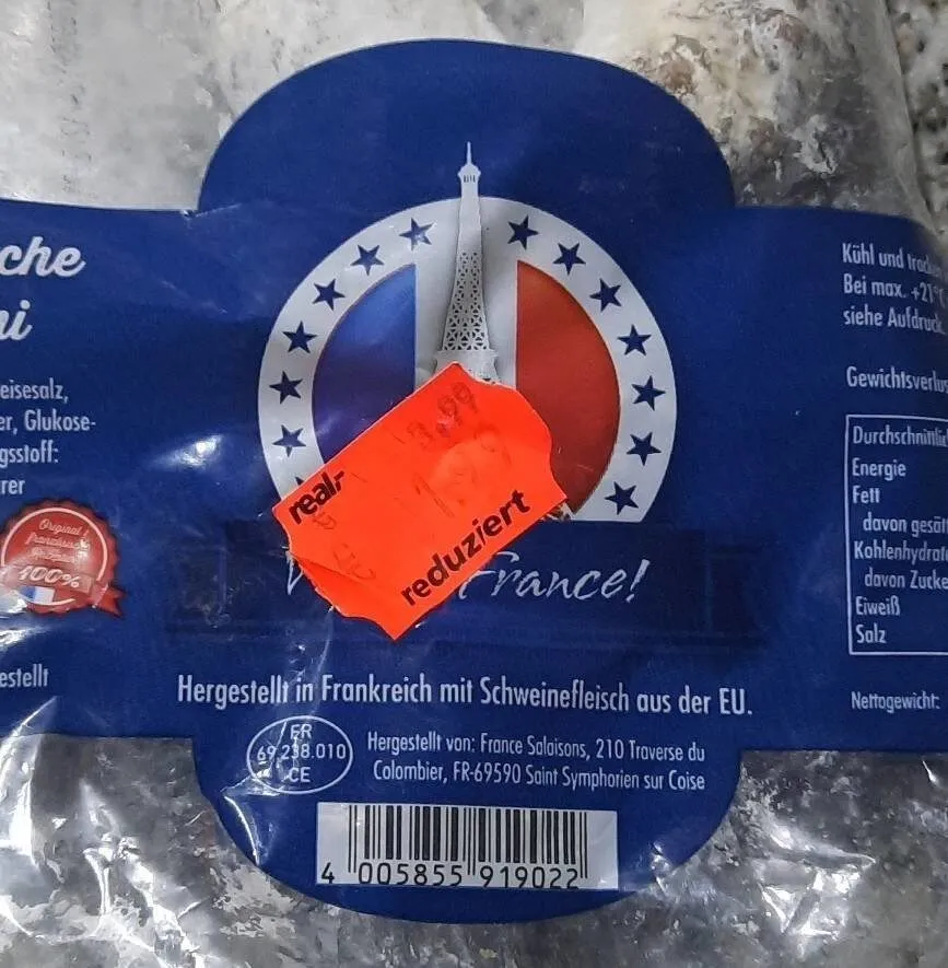 Französische Ringsalami