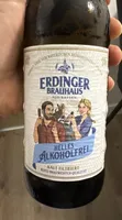 Erdinger Brauhaus Helles Alkoholfrei 0,5l 2,19 € 4,38 € pro 1l zzgl. Pfand 0.08€