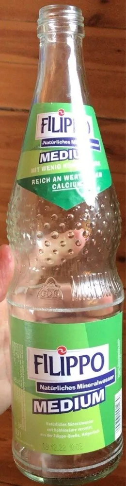 Natürliches Mineralwasser