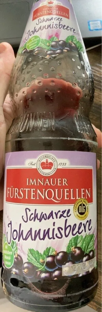 Imnauer Fürstenquelle - Schwarze Johannisbeere