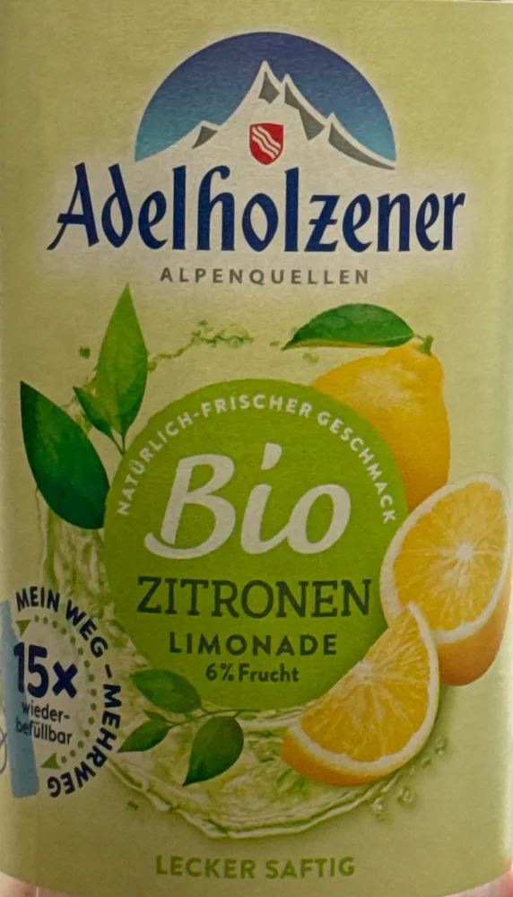 Bio Zitronen Limonade