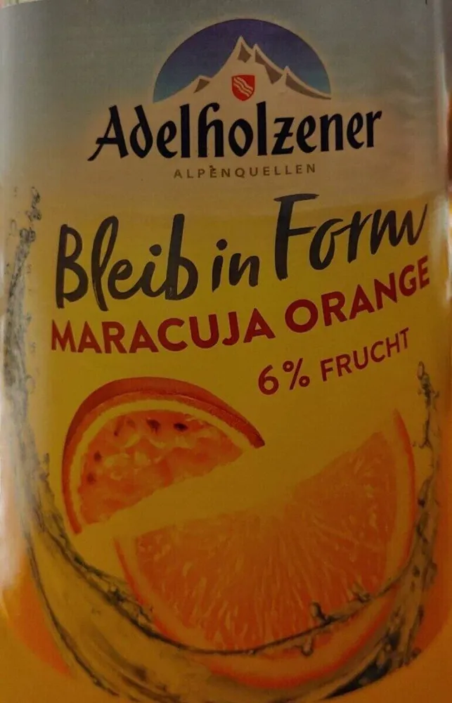 Bleib in Form Maracuja Orange