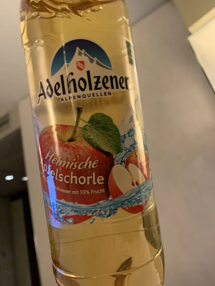 Heimische apfelschorle