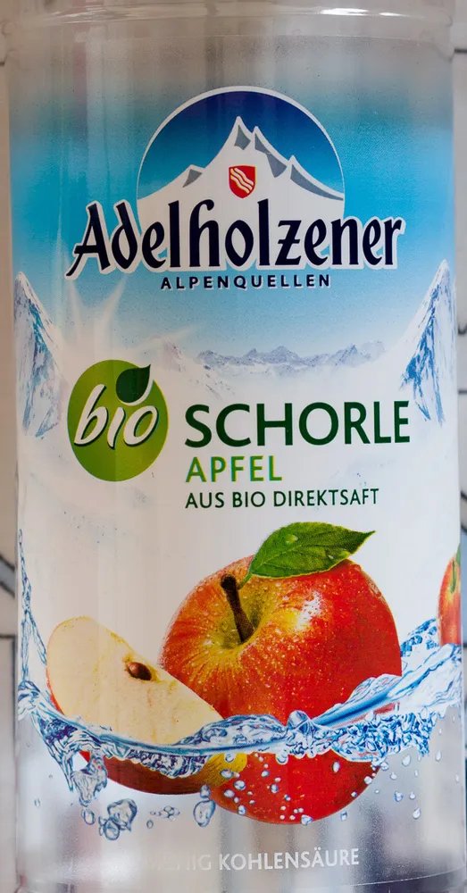 Adelholzener bio Schorle Apfel