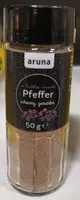 Pfeffer, schwarz, gemahlen