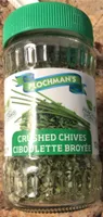 Ciboulette broyée