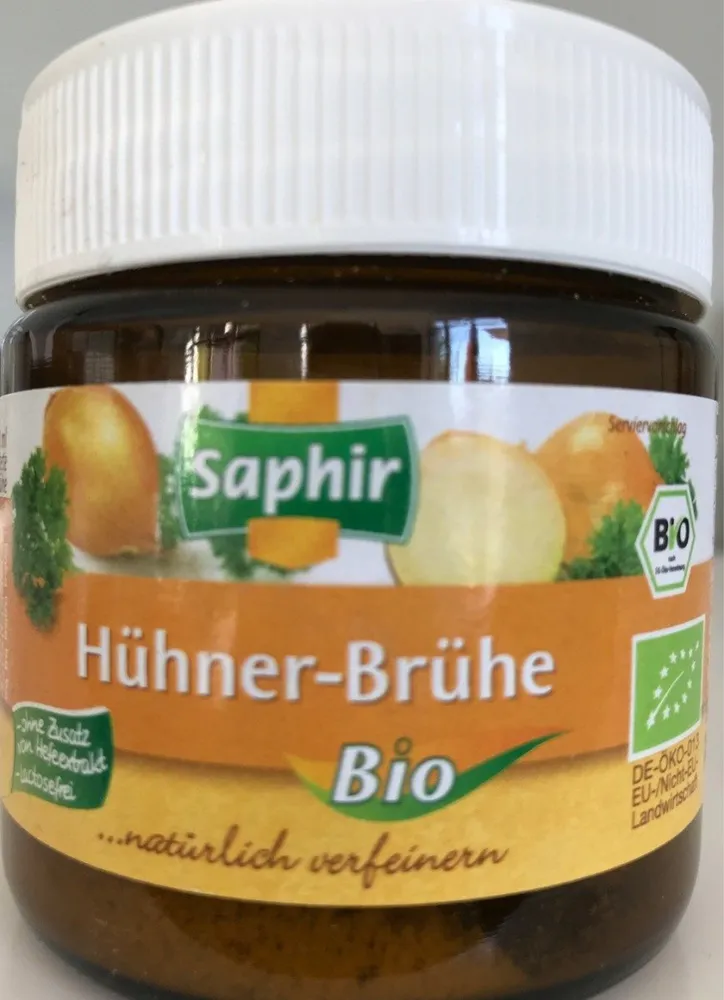 Saphir Klare Hühner Brühe (bio)