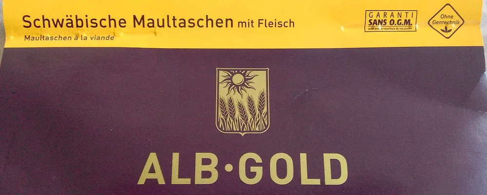 Schwäbische Maultaschen mit Fleisch