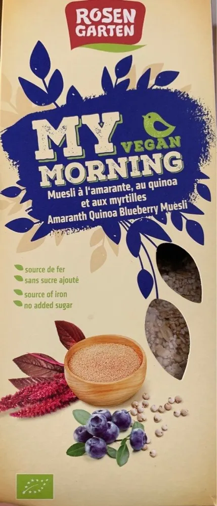 My vegan morning
