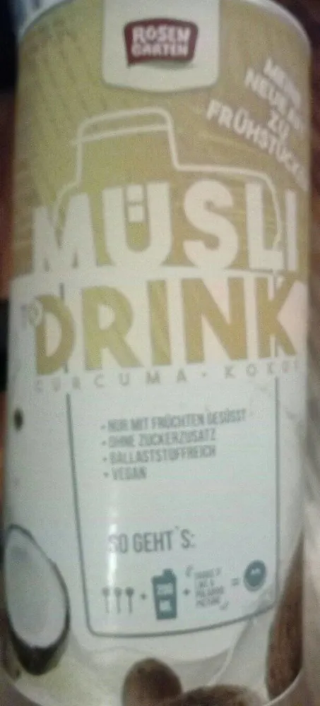 Müsli to drink