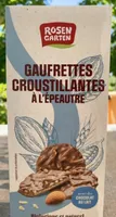 Gaufrettes croustillantes