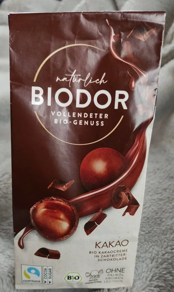 Bio Kakaocreme in Zartbitter-Schokolade