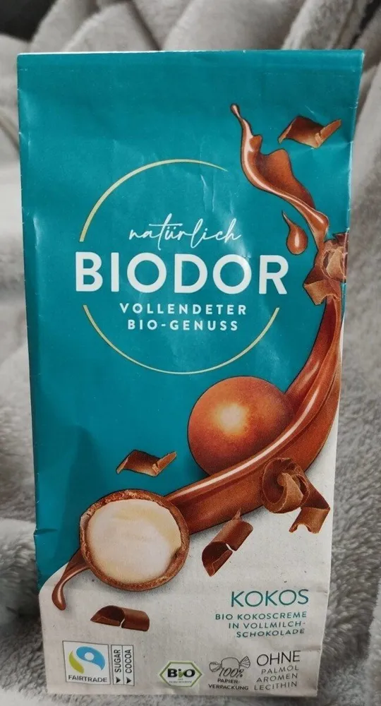 Bio Kakaocreme in Vollmilch-Schokolade