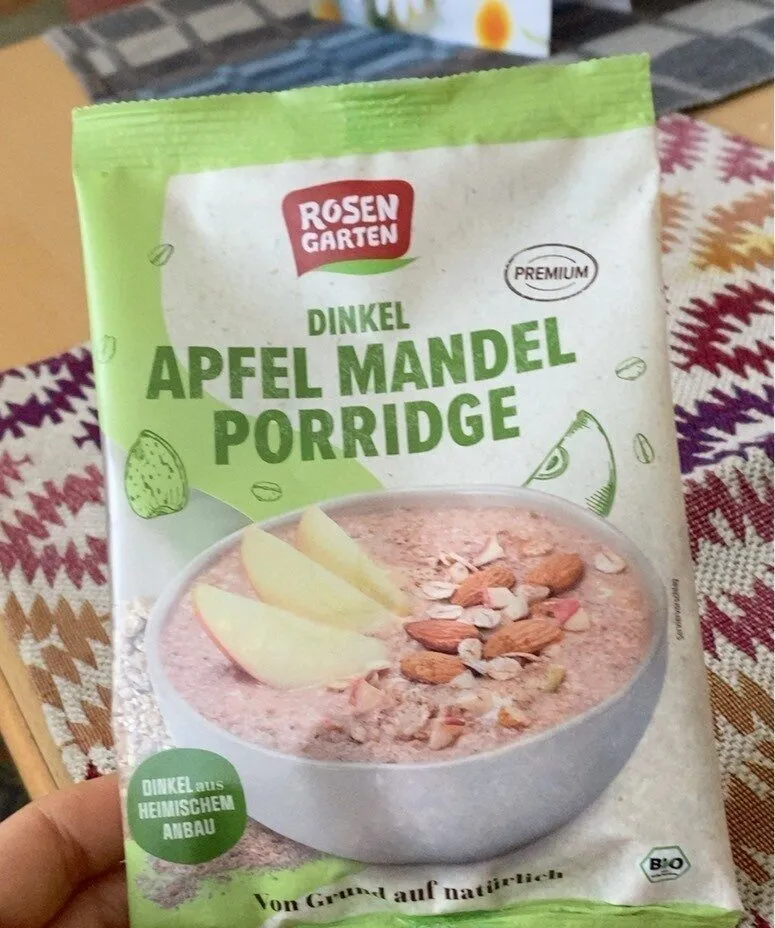 Apfel Mandel Porridge