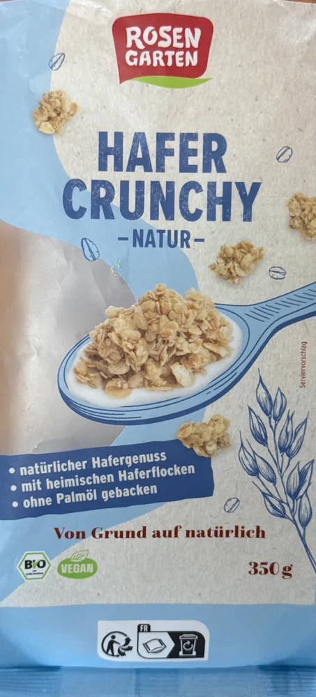 Gebackenes Bio Hafermüsli