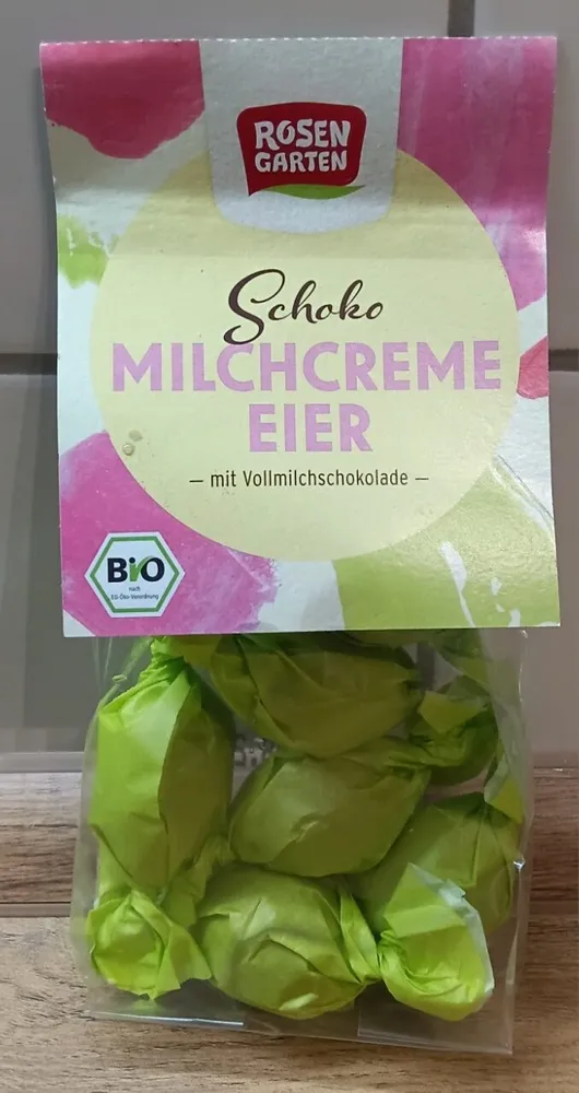 Milchcreme Schoko Eier