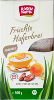 Früchte Haferbrei