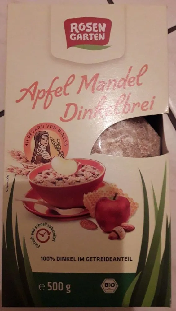 Apfel Mandel Dinkelbrei