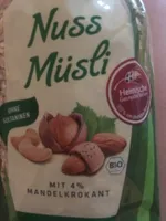 Nuss Müsli, 3 Edle Nusssorten