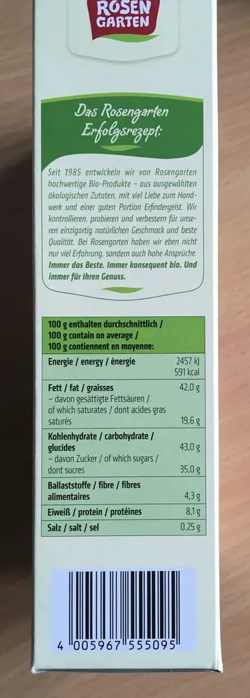 Dinkel knusperwaffeln