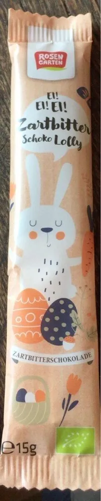 Zartbitter schoko lolly