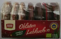 Oblaten Lebkuchen zweifach sortiert