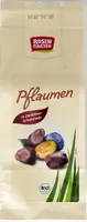 Pflaumen in Zartbitterschokolade