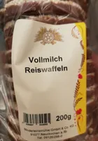 Vollmilch Reiswaffeln