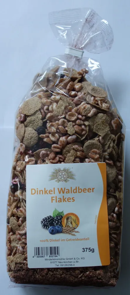 Dinkel Waldbeer Flakes