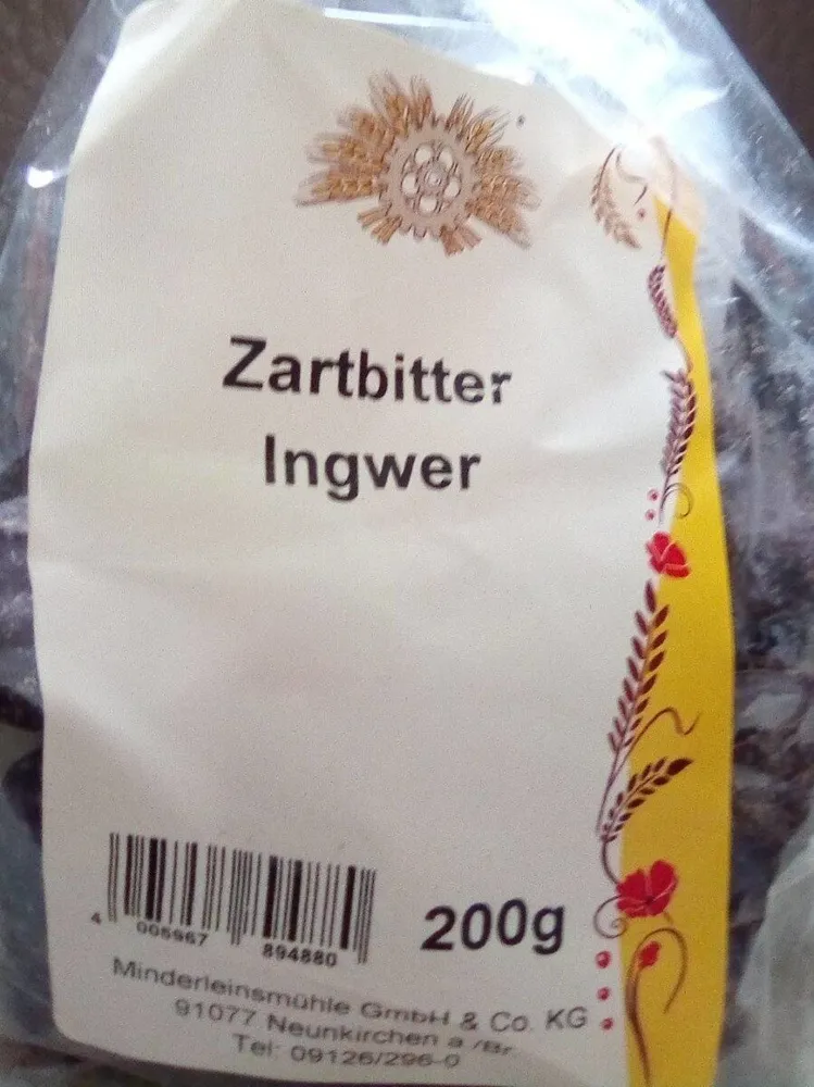 Zartbitter Ingwer