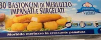Bastoncini di merluzzo impanati