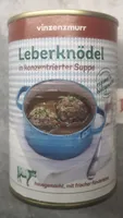 Leberknödel in konzentrierter Suppe
