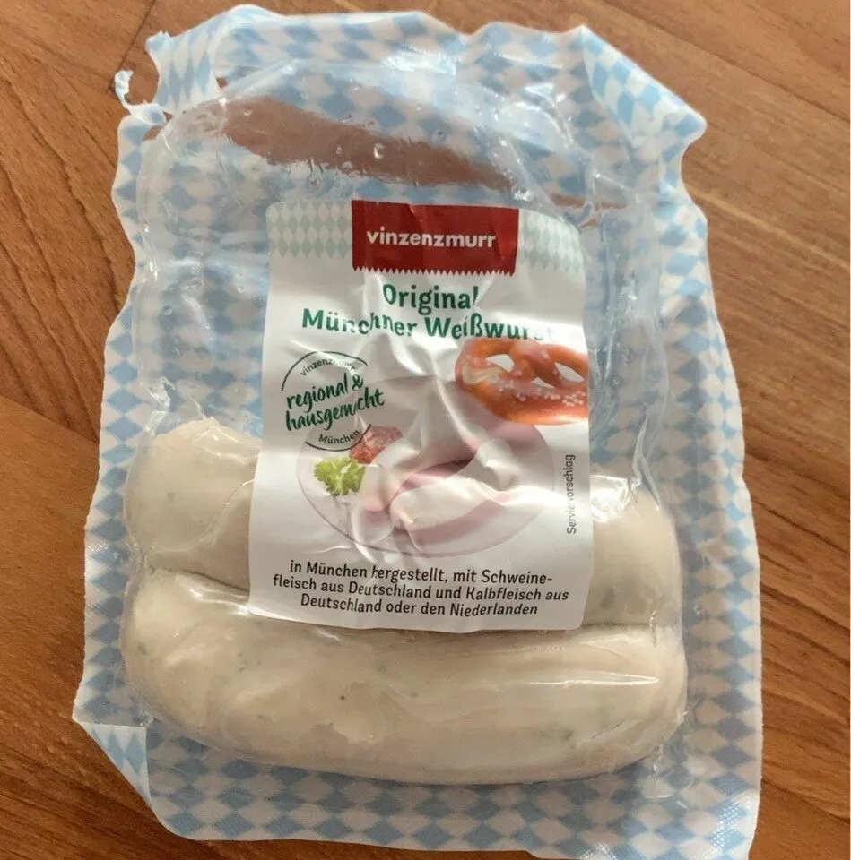 Münchener weisswurst orginal