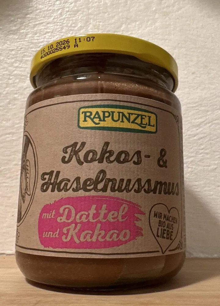 Kakao &Haselnussmuss mit Dattel