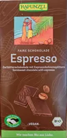 Espressozartbitterschokolade mit Espressobohnensplittern