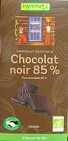 Chocolat noir 85%