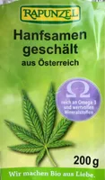 Hanfsamen geschält