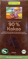 Edelbitter Schokolade 90%