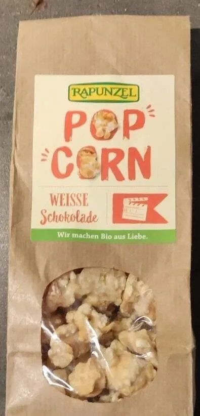 Popcorn weiße Schokolade