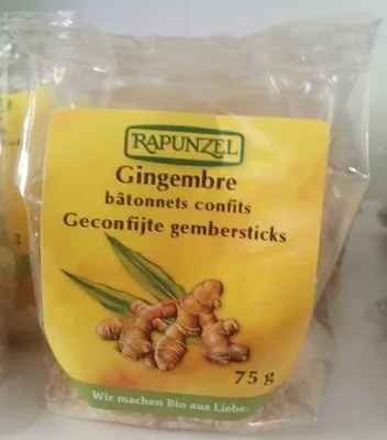 Gingembre bâtonnets confits