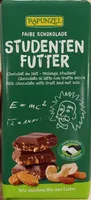 Vollmilchschokolade mit Nüssen und Trockenfrüchten