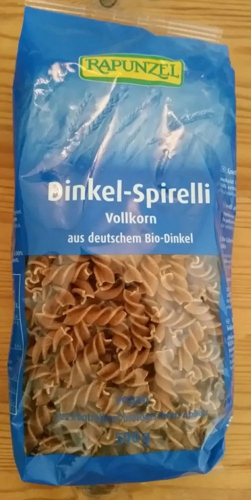 Dinkel-Spirelli Vollkorn