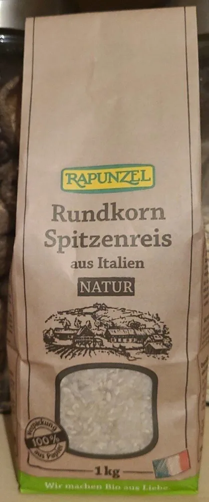 Rundkorn Spitzenreis Natur