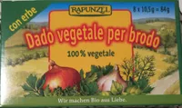 Dado vegetale per brodo