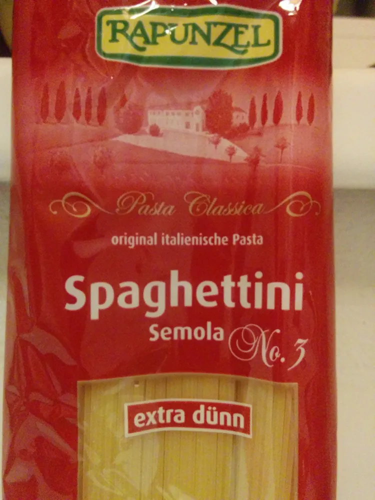 Spaghettini Semola No. 3