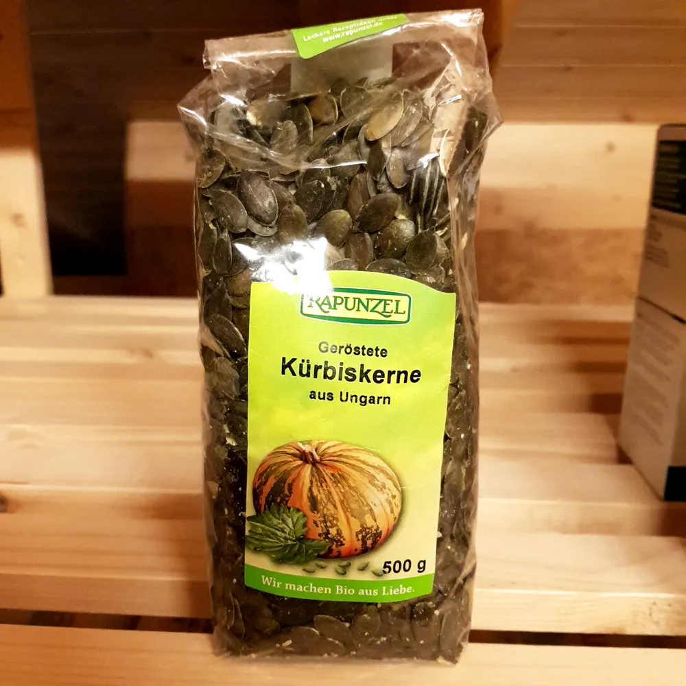 Rapunzel Geröstete Kürbiskerne 4006040168669 Kürbiskerne geröstet