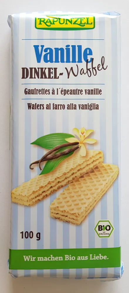 Vanille Dinkel-Waffel