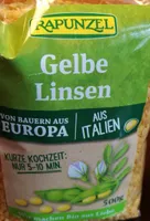 Gelbe Linsen, Geschält