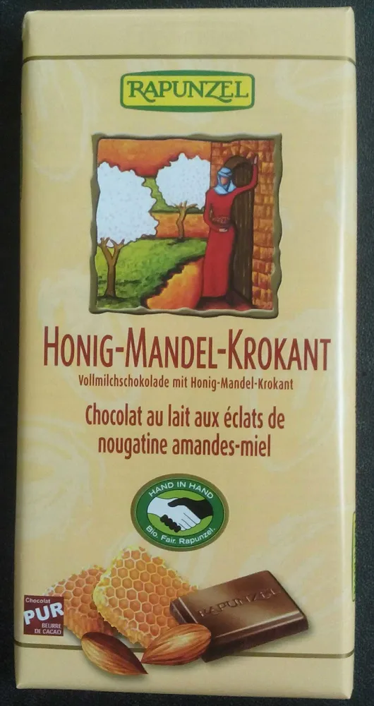 Gebrannte Mandel Schokolade