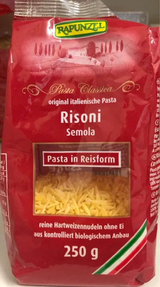 Risoni semola